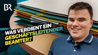 Boss im Rathaus Das verdient ein Beamter in der Gemeinde  Lohnt sich das  BR [upl. by Ahsykal]