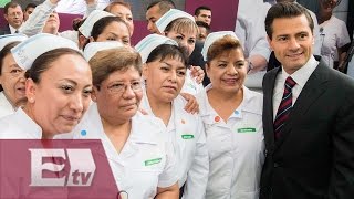 Peña Nieto encabeza festejo del Día de la Enfermería Mariana H [upl. by Florine]