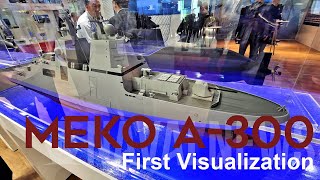 MEKO A300 First Visualization Of The Next Generation Frigates [upl. by Atiuqehc273]