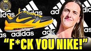 Its Over Adidas Drops BOMBSHELL On Nike With NEW Caitlin Clark Contract NIKE Goes Wild [upl. by Nivrae]