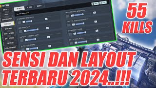 SETTINGAN DAN SENSITIVITAS TERBAIK COD MOBILE 2024  MUSUH AUTO KETARKETIR  CODM Indonesia [upl. by Karim]