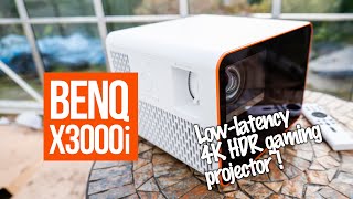 BenQ X3000i 4K60 HDR Gaming Projector Big Screen Gaming Without The Latency [upl. by Azeret]