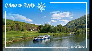 Croisières en péniche sur les canaux de France  CroisiEurope [upl. by Eelessej]