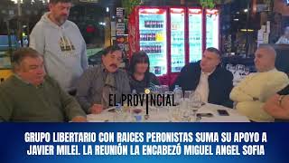 GRUPO LIBERTARIO CON RAICES PERONISTAS SUMA SU APOYO A JAVIER MILEI [upl. by Johathan]