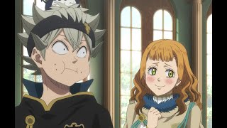 Mimosa Falling in Love with Asta Moments ❤️  BLACK CLOVER ENG SUBHD [upl. by Wilkins]