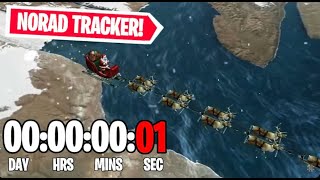 LIVE NORAD SANTA TRACKER 2023 [upl. by Adnohral551]