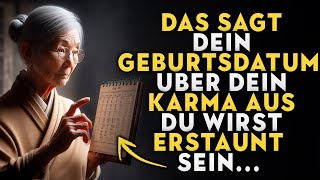 Was dein Geburtsdatum über dein Karma verrät wird dich ÜBERRASCHEN  Buddhistische Lehren [upl. by Milda]