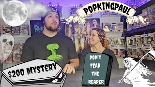 Popping Open a 200 PopKingPaul quotDont Fear The Reaperquot Funko Mystery Box Cant BELIEVE this GRAIL [upl. by Courcy]