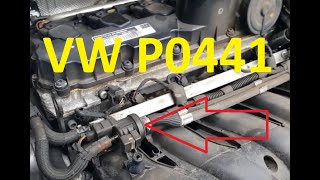 Causes and Fixes Volkswagen P0441 Code EVAP System Incorrect Purge Flow [upl. by Kendall120]