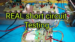 SHORT CIRCUIT PROTECTED SPEAKER PROTECTION BOARD FINAL TESTING [upl. by Eelsha]