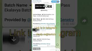 Eklavya batch vedantu free telegram channel vedantuneet exam shortsviral vedantu [upl. by Nesahc]