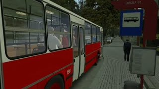 omsi 2 IKARUS 284T10 linia 7 map Riga [upl. by Jarib]