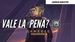 Gamedec  Definitive Edition GRATIS en la Epic Games Store ¿Vale La Pena [upl. by Trinl]