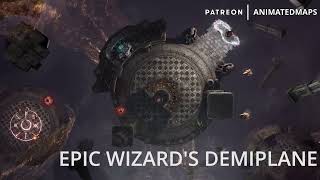 Animated Dungeon Maps  EPIC WIZARDS DEMIPLANE battle maps preview [upl. by Lyndel521]