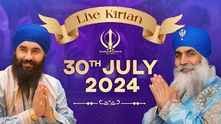 Live Kirtan from Singapore  30Jul24n  Neeldhari Samparda  Bhai Nirmal Singh Ji Khalsa [upl. by Quin544]