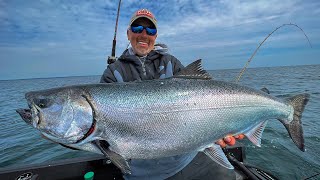 How to Catch EARLY SPRING King Salmon TROLLING [upl. by Janos]