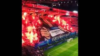 TIFO Ultras Legia Warszawa 06 Dortmund Full HD 1080p [upl. by Seldun]