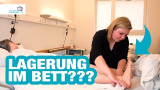 Pflegepraxis  Folge 4  Lagerung im Bett  HASTV [upl. by Hewes645]