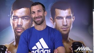 UFC on FOX 15 Luke Rockhold Says Lyoto Machida Is Upgraded Bisping [upl. by Tekcirk]