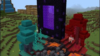 My favourite nether portal design [upl. by Doane]