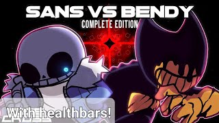 Sans vs Bendy with healthbars part 1 [upl. by Diarmuid]