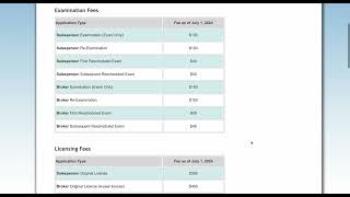 DRE FEE INCREASES as of JULY 1st  California Department of Real Estate [upl. by Hadden]