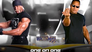 Rematches  The Rock vs Hollywood Hulk Hogan WrestleMania X8 [upl. by Lolly]