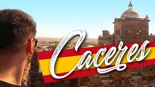 Assim é Cáceres na Espanha  Um tour lindo em 5 minutos GameofThrones [upl. by Gard446]