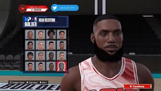 BEST LEBRON JAMES UPDATED FACE CREATION NBA2K24 [upl. by Eeldivad354]