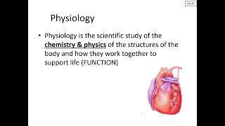 Chapter 1  Obj 1  Anatomy amp Physiology Defined [upl. by Harrow25]