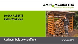 GAHAlberts Abri pour bois de chauffage [upl. by Anaicul]