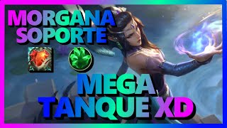 😏MEGA TANQUE😏 MORGANA SOPORTE WILDRIFT [upl. by Lemak406]