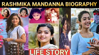 The Rashmika Mandanna Life Story  Biography  Movie Power 20 [upl. by Ahterahs330]