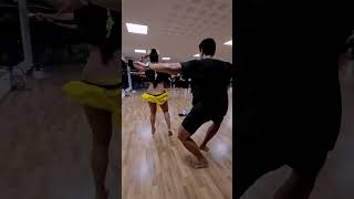 Matatini Shaking Her HIPS at a Dance Workshop shorts dance [upl. by Adihsaar]