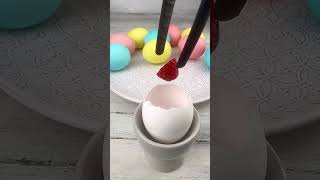 How to make beautiful egg shaped jelly strawberries strawberry jelly diy foodlover [upl. by Perkins]