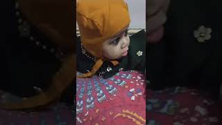 cutebaby girl din m soye rat bhar Jage cute [upl. by Enamrahc]