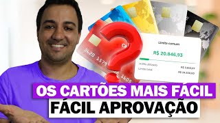 APROVA NA HORA 5 CARTÕES DE CRÉDITO APROVAÇÃO FÁCIL E SEM COMPROVAR RENDA ATUALIZADO [upl. by Dilan]