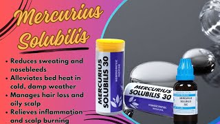 Mercurius Solubilis  Homeopathic Medicine  Uses Dosage amp Side Effects  Hindi Urdu [upl. by Thomson134]