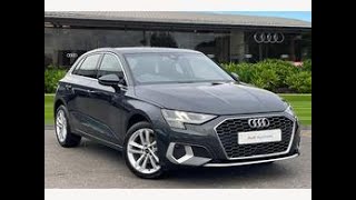 Approved used  Audi A3 Sportback Sport 30 TFSI 110 PS 6speed 10 5dr  Crewe Audi [upl. by Votaw20]