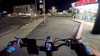 NightRide To The Store After Broken Spokes On The Freego X2 [upl. by Tiduj]