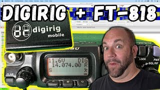 How To Setup the Yaesu FT818FT817 With Digirig for WSJTX [upl. by Shulock]