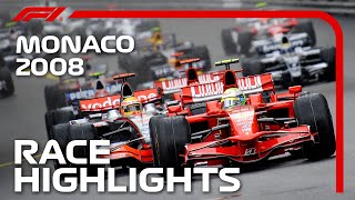 Race Highlights  2008 Monaco Grand Prix [upl. by Zug]