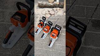 Stihl  Electric chainsaws in test [upl. by Hulbert937]