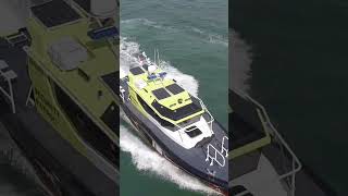 patrolboat waterjet workboat powerboat harbour kapal PABO1203 R95 Naval Architect Patrol Boat [upl. by Dray]