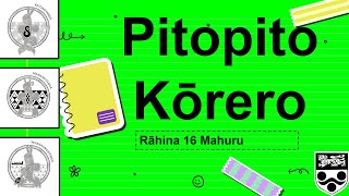 Pitopitokorero Wiki Waru Rāmere 13th of September [upl. by Latini530]