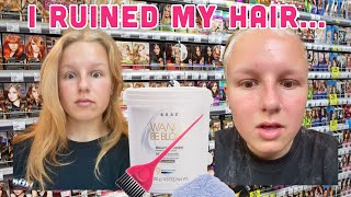 i ruined my hair [upl. by Araik]