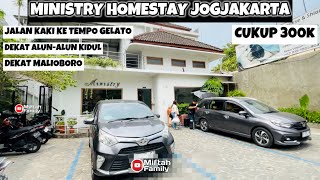 REKOMENDASI HOTEL DI YOGYAKARTA MINISTRY HOMESTAY PRAWIROTAMAN hoteldijogja penginapanmurahjogja [upl. by So]