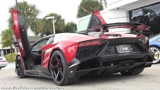 1 of 1 Lamborghini Aventador Novitec Overview amp LOUD Exhaust Sound [upl. by Fabrin]