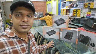 JBL 2 amp 4 Channel Amplifier amp JBL Under Seat Woofer Unboxing Review [upl. by Petua]