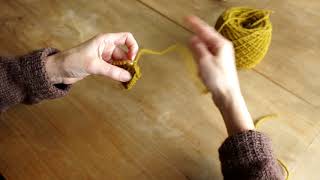 Ribbed bind off for Albini and Bonnie cardigans [upl. by Zoellick324]